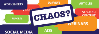 interrupt content chaos with content pathways that guide your leads.